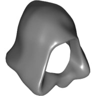 LEGO® onderdeel Hoofddeksels Donker Blauwachtig Grijs 30381