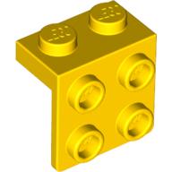 Plaatje in Gallery viewer laden, LEGO® los onderdeel Beugel in kleur Geel 44728