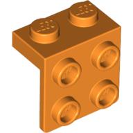 Plaatje in Gallery viewer laden, LEGO® los onderdeel Beugel in kleur Oranje 44728