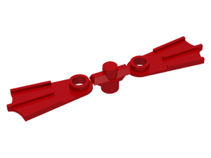 LEGO® los onderdeel Lijf Accessoire in kleur Rood 2599sprue