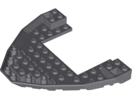 Plaatje in Gallery viewer laden, LEGO® los onderdeel Boot Donker Blauwachtig Grijs 47404