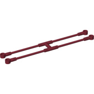 LEGO® los onderdeel Accessoire in kleur Donkerrood 30191