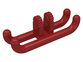 LEGO® los onderdeel Scharnier in kleur Donkerrood 2922