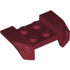 LEGO® los onderdeel Spatbord in kleur Donkerrood 44674