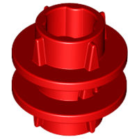 LEGO® los onderdeel Technisch in kleur Rood 6539