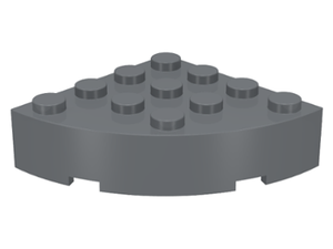 LEGO® los onderdeel Steen Rond Donker Blauwachtig Grijs 2577