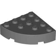 Plaatje in Gallery viewer laden, LEGO® los onderdeel Steen Rond Donker Blauwachtig Grijs 2577