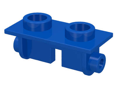 LEGO® los onderdeel Scharnier in kleur Blauw 3938