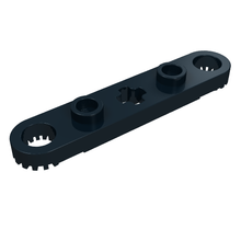 Plaatje in Gallery viewer laden, LEGO® los onderdeel Technische Plaat in kleur Zwart 2711