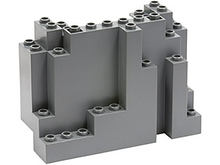 Plaatje in Gallery viewer laden, LEGO® los onderdeel Rots Donker Blauwachtig Grijs 6082