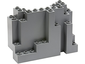 LEGO® los onderdeel Rots Donker Blauwachtig Grijs 6082