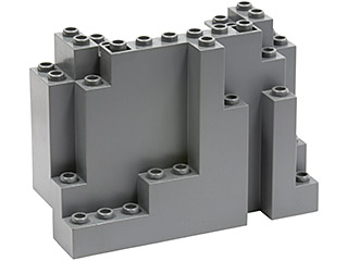 LEGO® los onderdeel Rots Donker Blauwachtig Grijs 6082