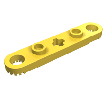 Plaatje in Gallery viewer laden, LEGO® los onderdeel Technische Plaat in kleur Geel 2711