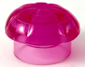 LEGO® los onderdeel Hoofddeksels Doorzichtig Donkerroze 3898