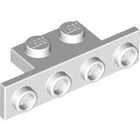 LEGO® los onderdeel Beugel in kleur Wit 2436