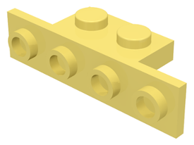 LEGO® los onderdeel Beugel in kleur Helder Lichtgeel 2436