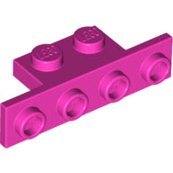 Plaatje in Gallery viewer laden, LEGO® los onderdeel Beugel in kleur Donker Roze 2436