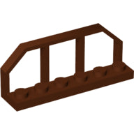 LEGO® los onderdeel Plaat Aangepast Roodachtig Bruin 6583