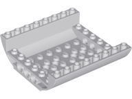 LEGO® onderdeel Dakpan Gebogen Licht Blauwachtig Grijs 54091