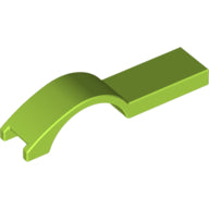 LEGO® los onderdeel Spatbord in kleur Limoen 50947