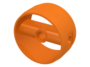 LEGO® los onderdeel Cilinder in kleur Oranje 41531