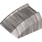 LEGO® los onderdeel Dakpan Gebogen Metallisch Zilver 30602