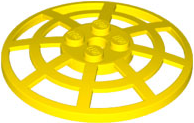 Plaatje in Gallery viewer laden, LEGO® los onderdeel Schaal in kleur Geel 4285b