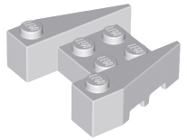 LEGO® los onderdeel Wig Licht Blauwachtig Grijs 50373