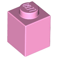 LEGO® los onderdeel Steen in kleur Fel Roze 3005