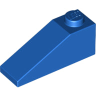 Plaatje in Gallery viewer laden, LEGO® los onderdeel Dakpan Algemeen in kleur Blauw 4286