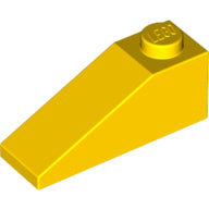 Plaatje in Gallery viewer laden, LEGO® los onderdeel Dakpan Algemeen in kleur Geel 4286