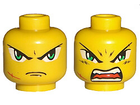 LEGO® los onderdeel Hoofd in kleur Geel 3626bpb0027