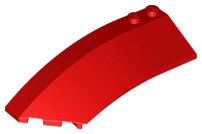 LEGO® los onderdeel Wig in kleur Rood 41750
