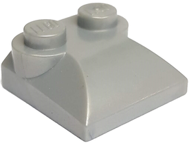 LEGO® los onderdeel Dakpan Gebogen Parel Lichtgrijs 47457