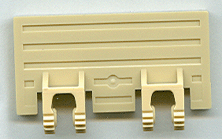 LEGO® los onderdeel Scharnier in kleur Geelbruin 44569