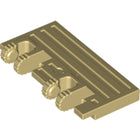 LEGO® los onderdeel Scharnier in kleur Geelbruin 44569