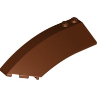 Plaatje in Gallery viewer laden, LEGO® los onderdeel Wig in kleur Roodachtig Bruin 41750