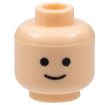 Plaatje in Gallery viewer laden, LEGO® los onderdeel Hoofd in kleur Lichte Noga 3626p01