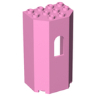 LEGO® los onderdeel Paneel in kleur Fel Roze 30246