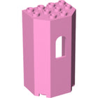 LEGO® los onderdeel Paneel in kleur Fel Roze 30246