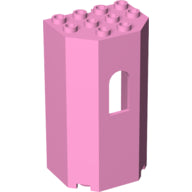 LEGO® los onderdeel Paneel in kleur Fel Roze 30246