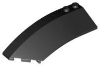 LEGO® los onderdeel Wig in kleur Zwart 41750