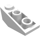 LEGO® los onderdeel Dakpan Omgekeerd in kleur Wit 4287