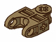 Plaatje in Gallery viewer laden, LEGO® onderdeel Technische Verbinding Donker Geelbruin 32174
