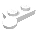 LEGO® los onderdeel Scharnier in kleur Wit 2430