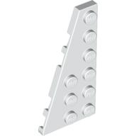 Plaatje in Gallery viewer laden, LEGO® los onderdeel Wig Plaat in kleur Wit 54384