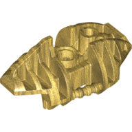 Plaatje in Gallery viewer laden, LEGO® los onderdeel Bionicle in kleur Parel Goud 53566