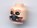 Plaatje in Gallery viewer laden, LEGO® los onderdeel Hoofd in kleur Lichte Noga 3626pb0250