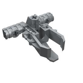 LEGO® los onderdeel Bionicle in kleur Parel Lichtgrijs 54271