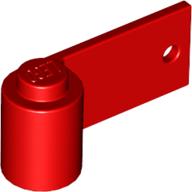 LEGO® los onderdeel Deur in kleur Rood 3821